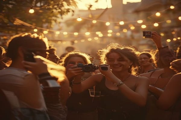 L'Authenticité Retrouvée : Pourquoi la Photo Argentique et Instantanée Conquiert les Événements Français